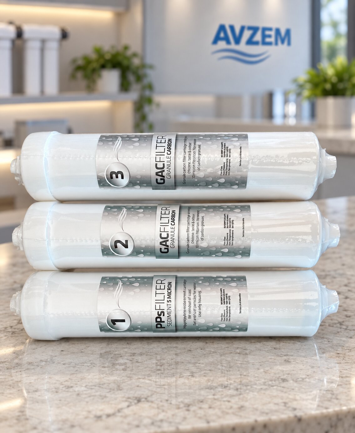 10 İnç Sediment Filtre (5 Mikron) — Manisa su arıtma